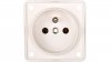 Integro Flow Gniazdo pojedyncze z/u śnieżnobiałe mat 961852502